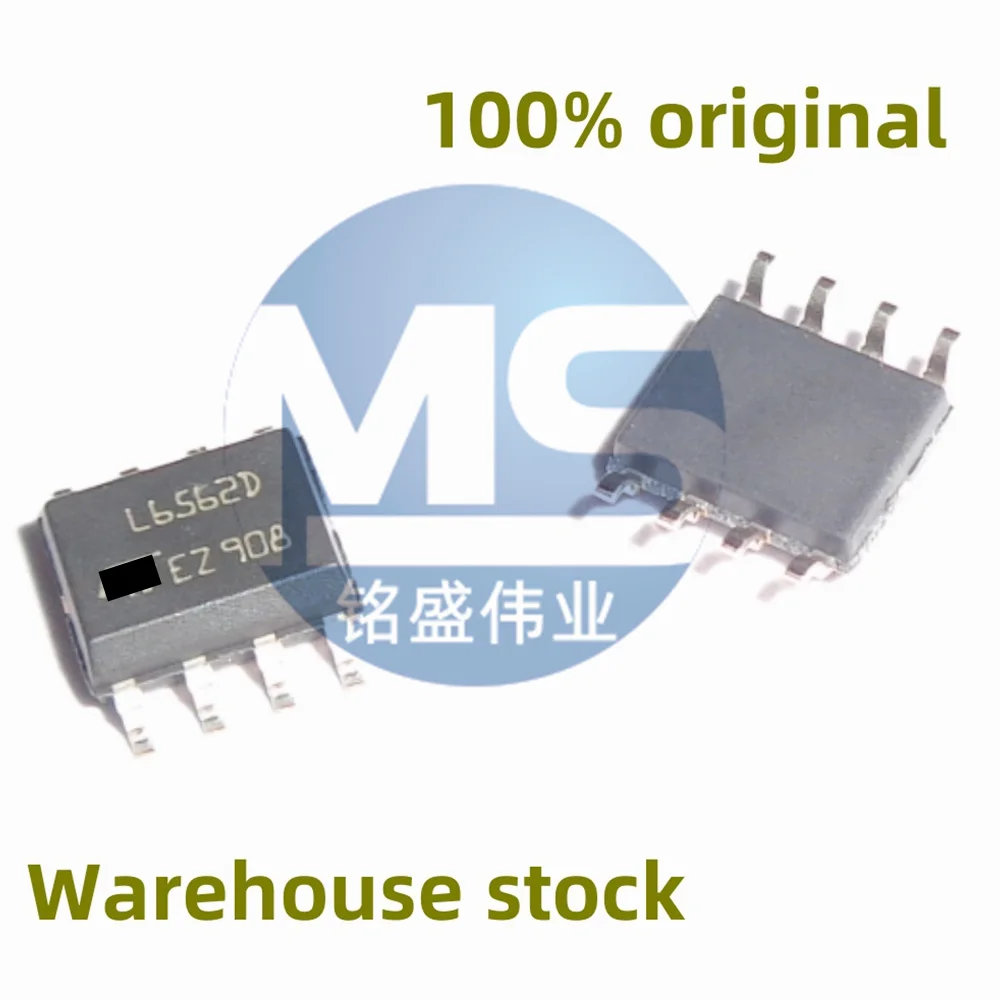 10PCS 100% new L6562DTR L6562D patch SOIC-8 transition mode PFC controller chip spot direct sale