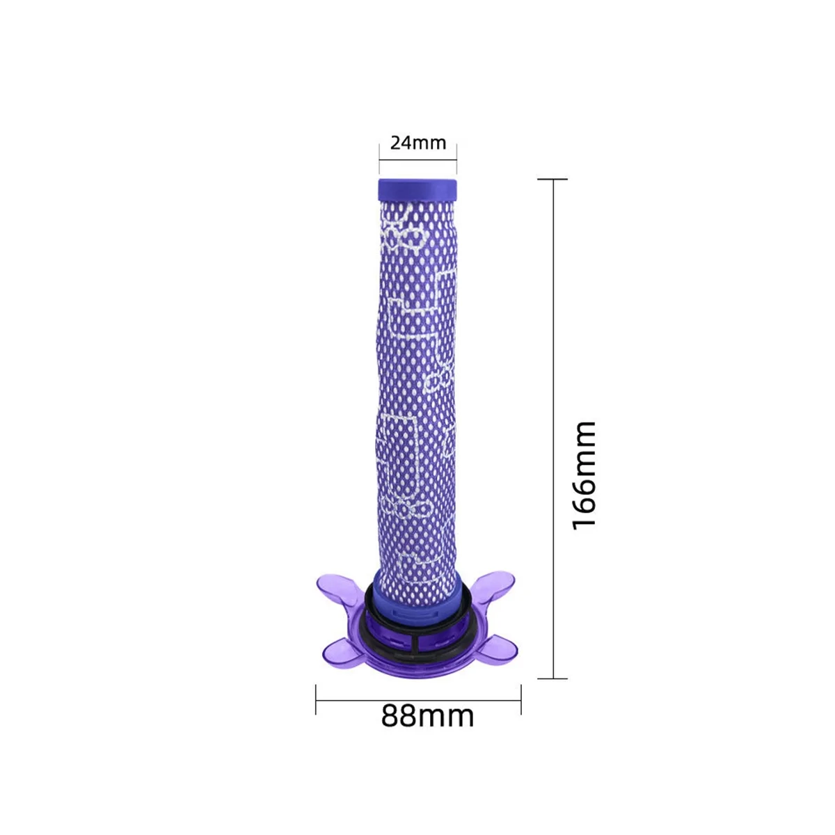 Pièces de rechange pré-Pound HEPA Post-Pound pour V8 FOCUS MATTRESS, aspirateurs sans fil