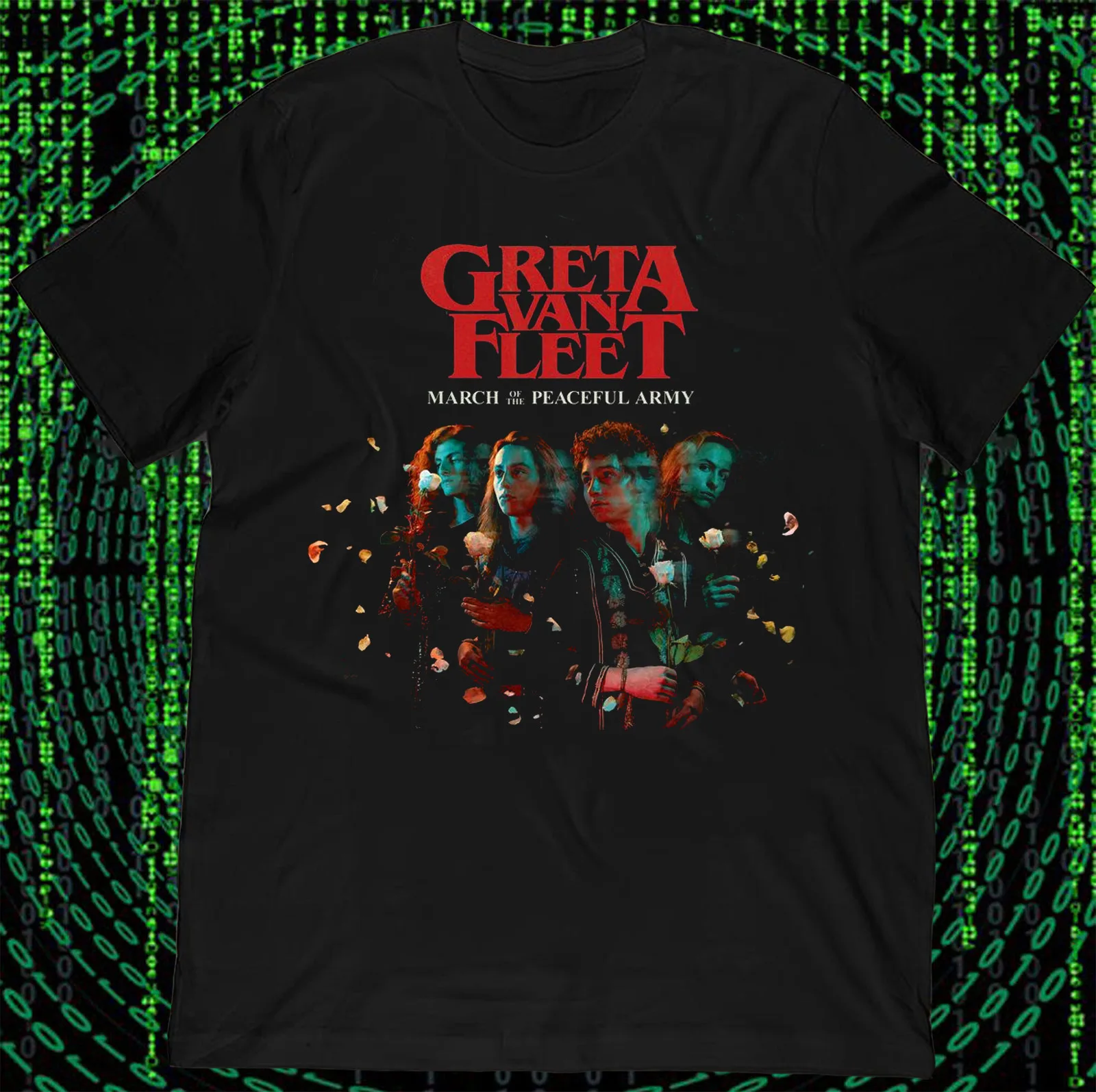 

Concert Greta Van Fleet T Shirt Size S-4XL Gifl For Fan Men EE1095