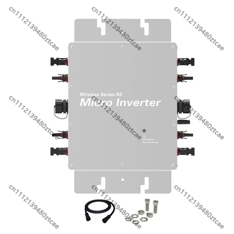 1600W Grid Tie Micro Inverter, Built-in Smart APP, WIFI Monitoring, IP65 Waterproof, for Solar Panel Charging