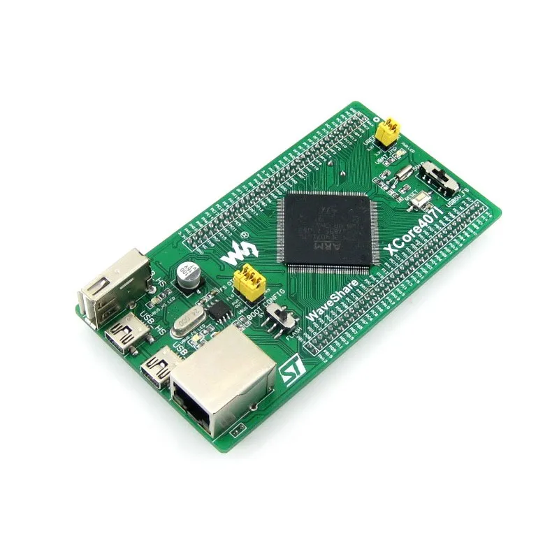 

2026 STM32 MCU Core Board, STM32F407IGT6, IO Expander, USB HS/FS, Ethernet, NandFlash