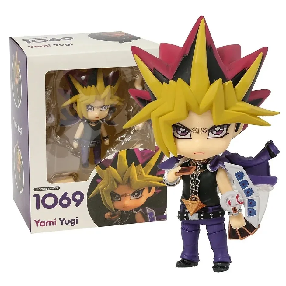 Yu-Gi-Oh! Anime Figure Yugi Muto #1069 PVC Action Figure Toys for Children Collector Model 10cm Birthday Gifts Doll