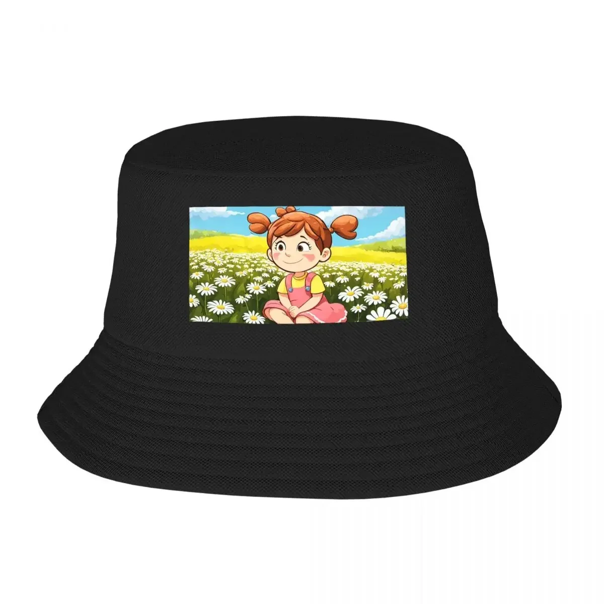 Mindful Mia Sitting In The Middle Of A Daisy Field Bucket Hats Panama Hat Children Bob Hats Fisherman Hats Beach Fishing Caps