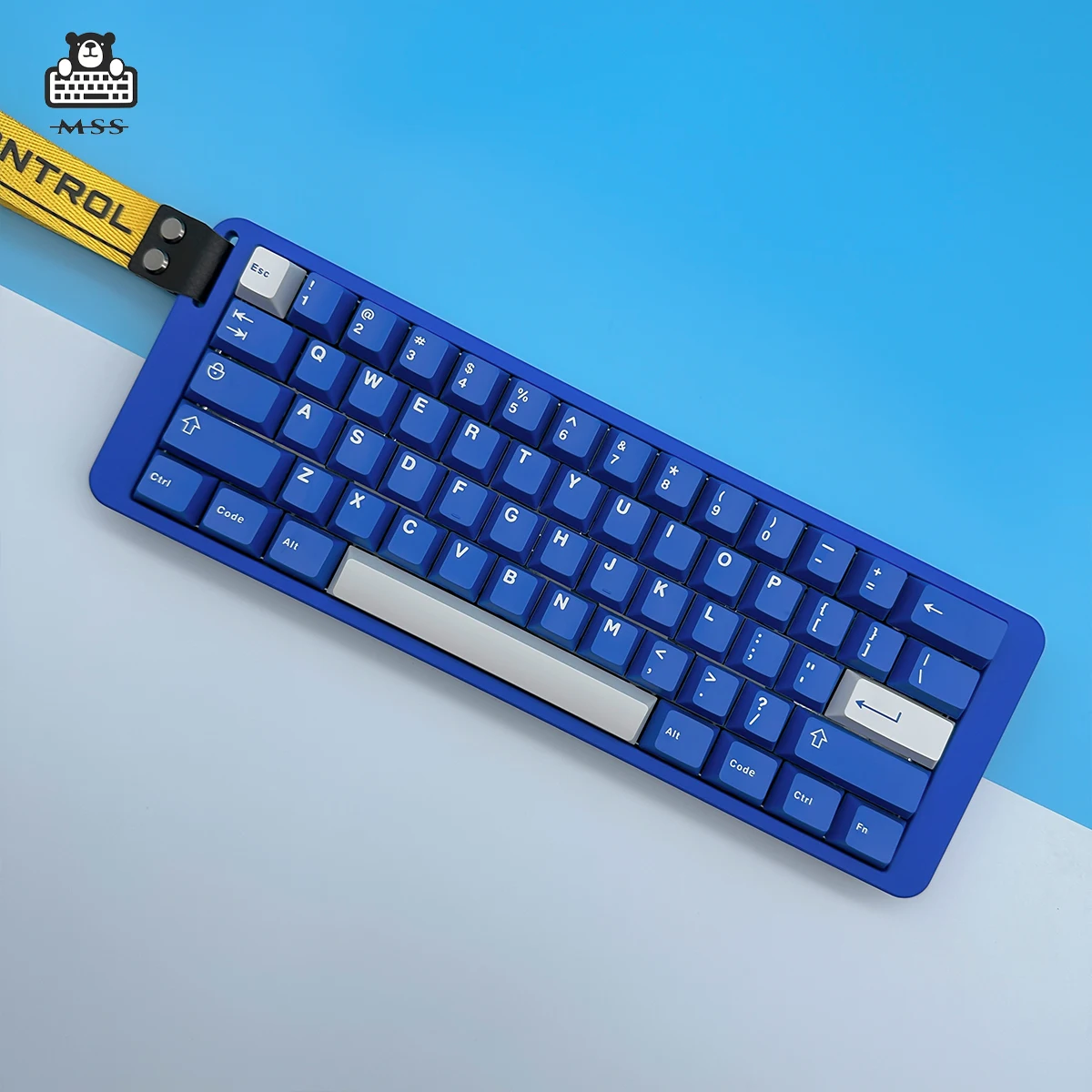 Custom Alumínio Alloy Keyboard Case, CNC Gaming Mecânica Teclado Casos para Wooting60 Hm66, Presentes Computador, Gh60