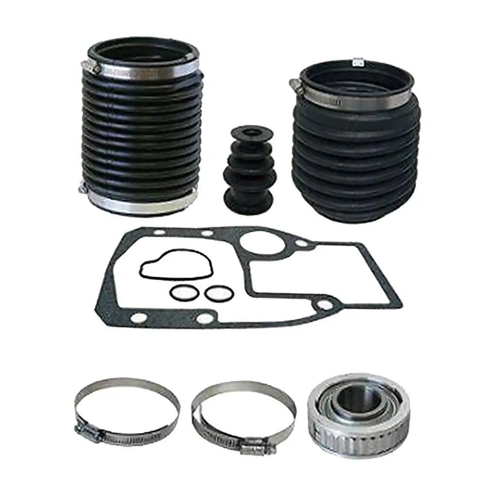 Transom Bellows Kit U-Joint Outdrive Mounting Gasket for Omc