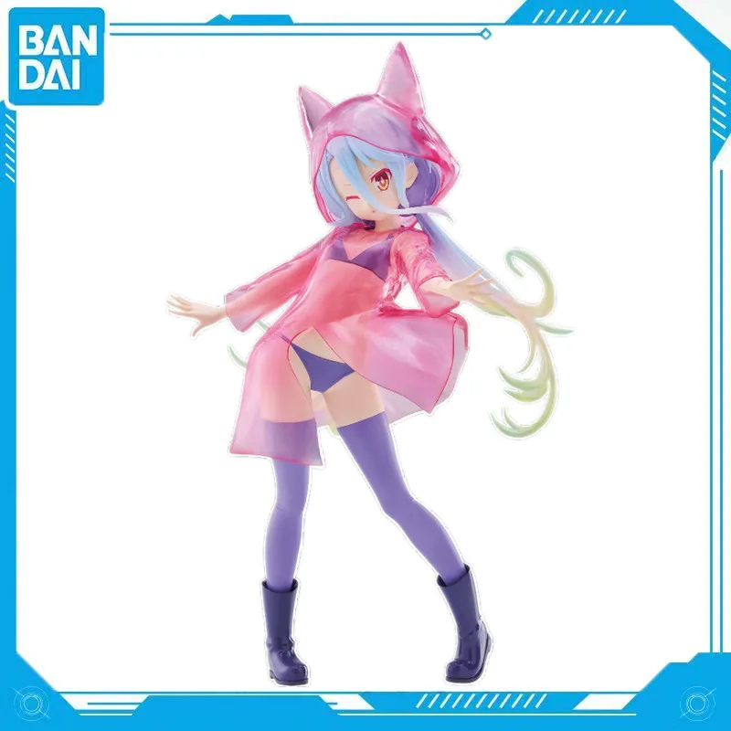 

20cm Figure Model Animation ESPRESTO Glittery Raincoat Shiro Girl Character Ornaments PVC Home Decoration Games Toys Gifts