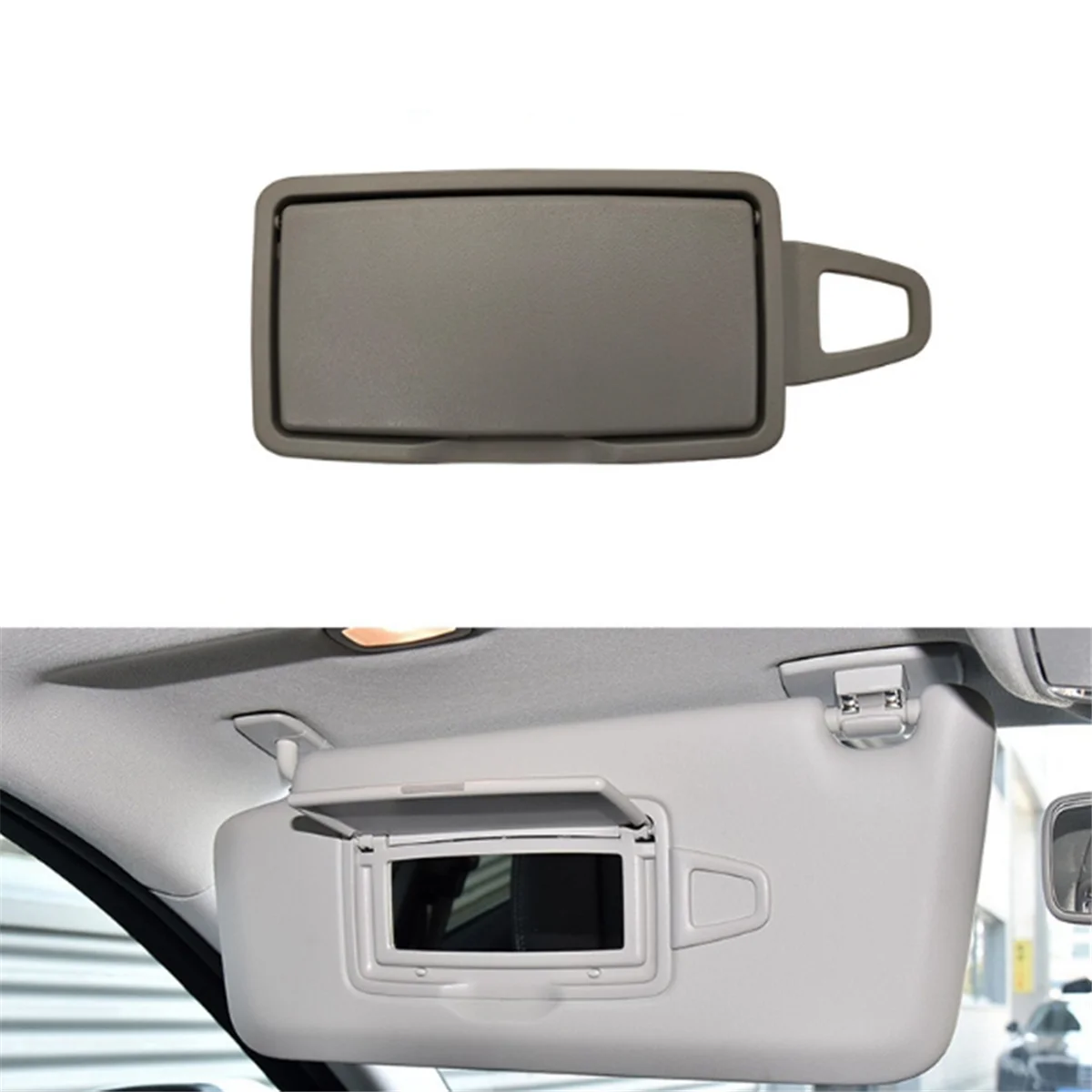 Car Front Left Sun Shade Visor Makeup Cosmetic Mirror Cover for Mercedes Benz A B C GLC Class W205 W253 W246 W176