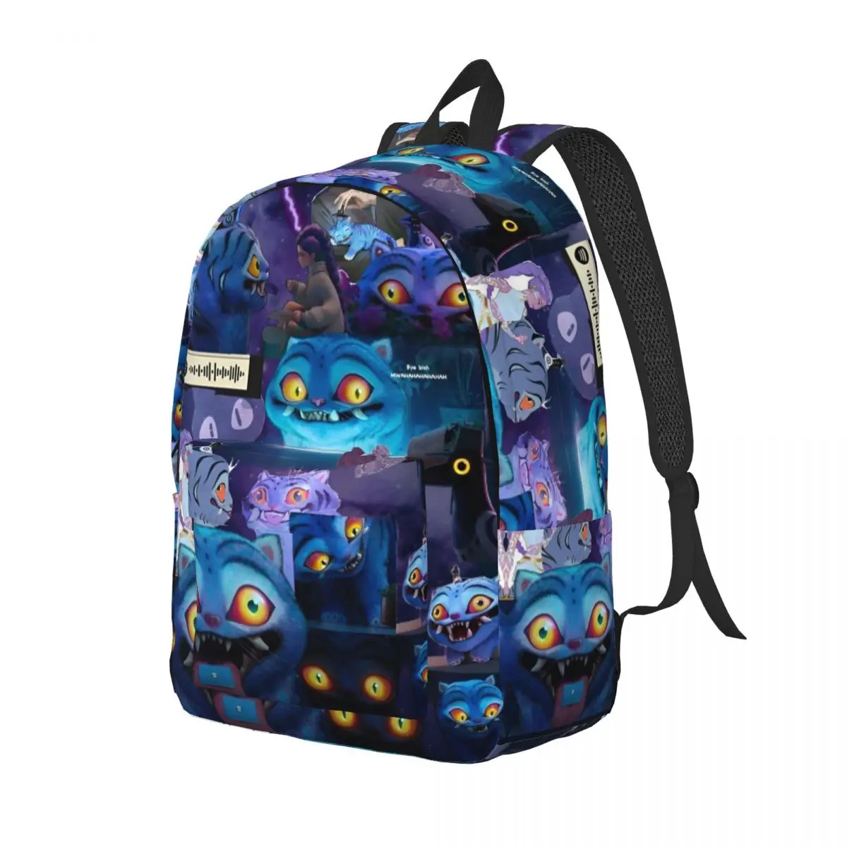 Kpop Demons Derpy The Tiger Hunters Ransel untuk Pria Wanita Remaja Siswa Kerja Daypack Saja Anak Laki-laki Tas Laptop Kanvas Hadiah