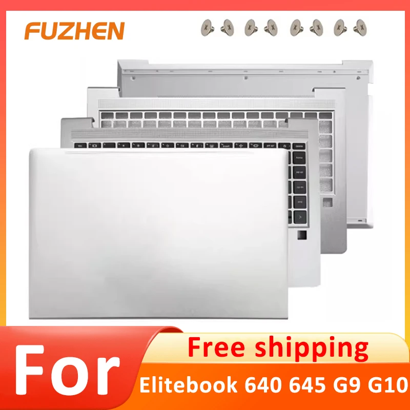 

New Cover For Elitebook 640 645 G9 G10 Laptop LCD Rear Cover/Palm Pad/Keyboard/Bottom Cover/Top Cover Silver