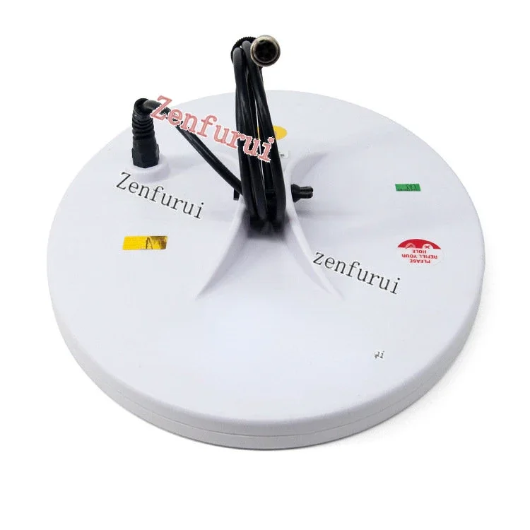 Metal Detector 12*15 White DOUBLE-D DD Mono Oval Disk