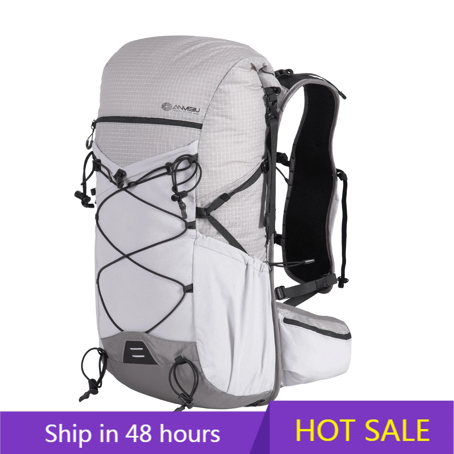 

POWER LEAP Large Capacity 30L Mountain Land Outdoor Hiking Backpack Men's & Women's Travel Camping Trekking Climbing Rucksack Ba