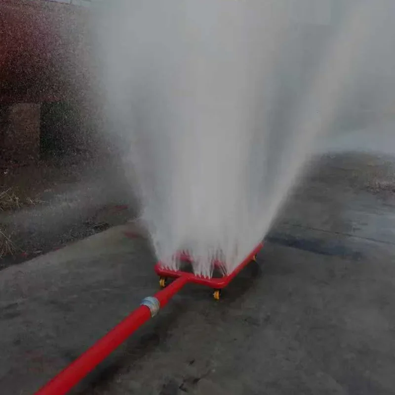 New energy vehicle bottom sprinkler fire extinguishing device, cooling rescue mobile vehicle bottom fire extinguishing device