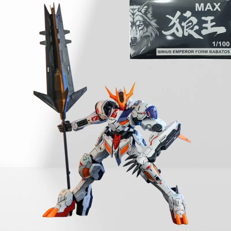 

MAX-Babatos Sirius TV03 Wolf King Advanced Imperial Form Model Water Sticker Domestic Spot Desktop Ornaments Gift Collection