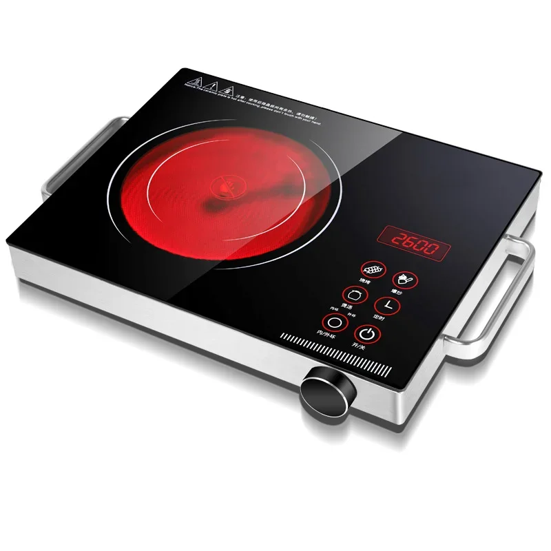 Electric ceramic stove for home cooking, barbecue, hot pot, tea making, intelligent induction cooker