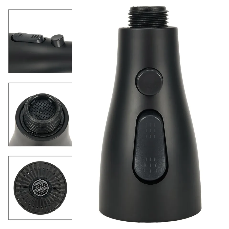Ugello Spray Estraibile Per Rubinetto Cucina Zedra – Cromato, 0,75 GPM, Compatibile Con 46298IE0 E 46312IE0, Con Getto Aerato E Doccia