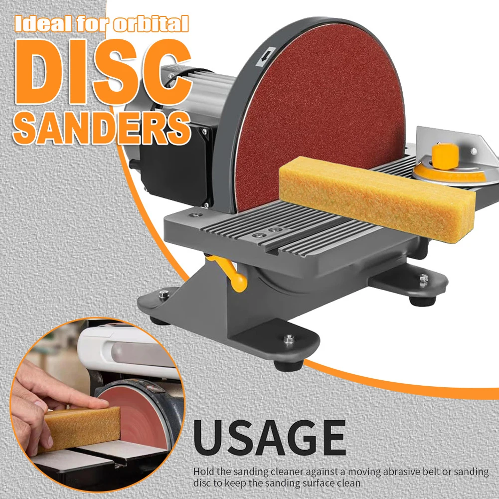 Abrasive Cleaning Stick Sandpaper Cleaner Natural Rubber Cleaning Block Woodworking Shop Tools for Sanding Discs Sandpaper Belts