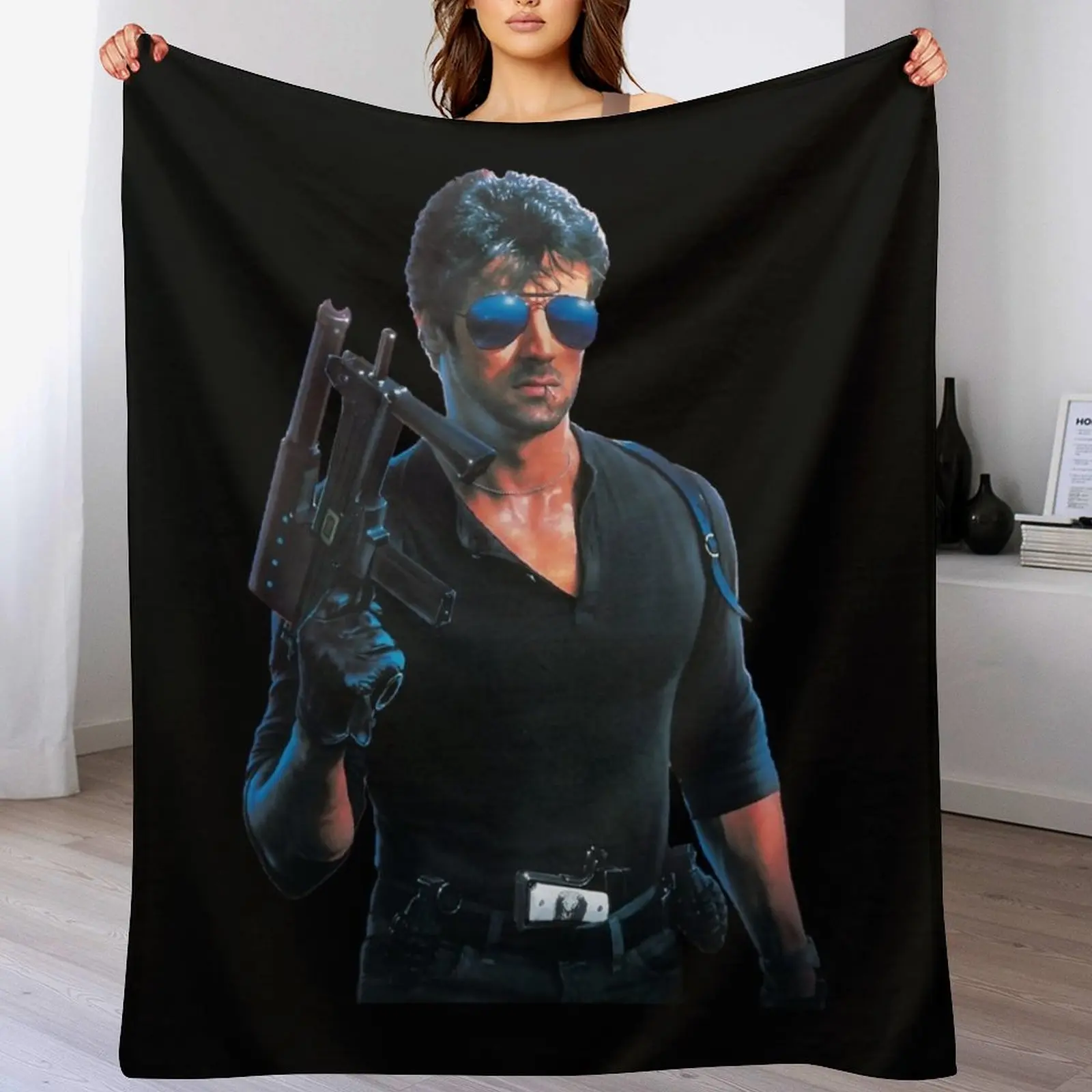 

Stallone Cobra Classic Throw Blanket For Decorative Sofa Plaid on the sofa Personalized Gift Luxury Throw Blankets