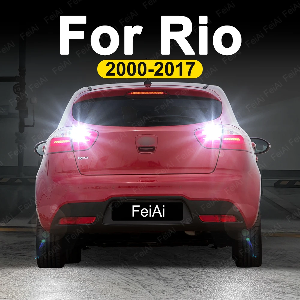 

For Kia Rio JB DC UB LED Reverse Lights 2000-2006 2007 2008 2009 2010 2011 2012 2013 2014-2017 Rio 1 2 3 Tuning Accessories LED