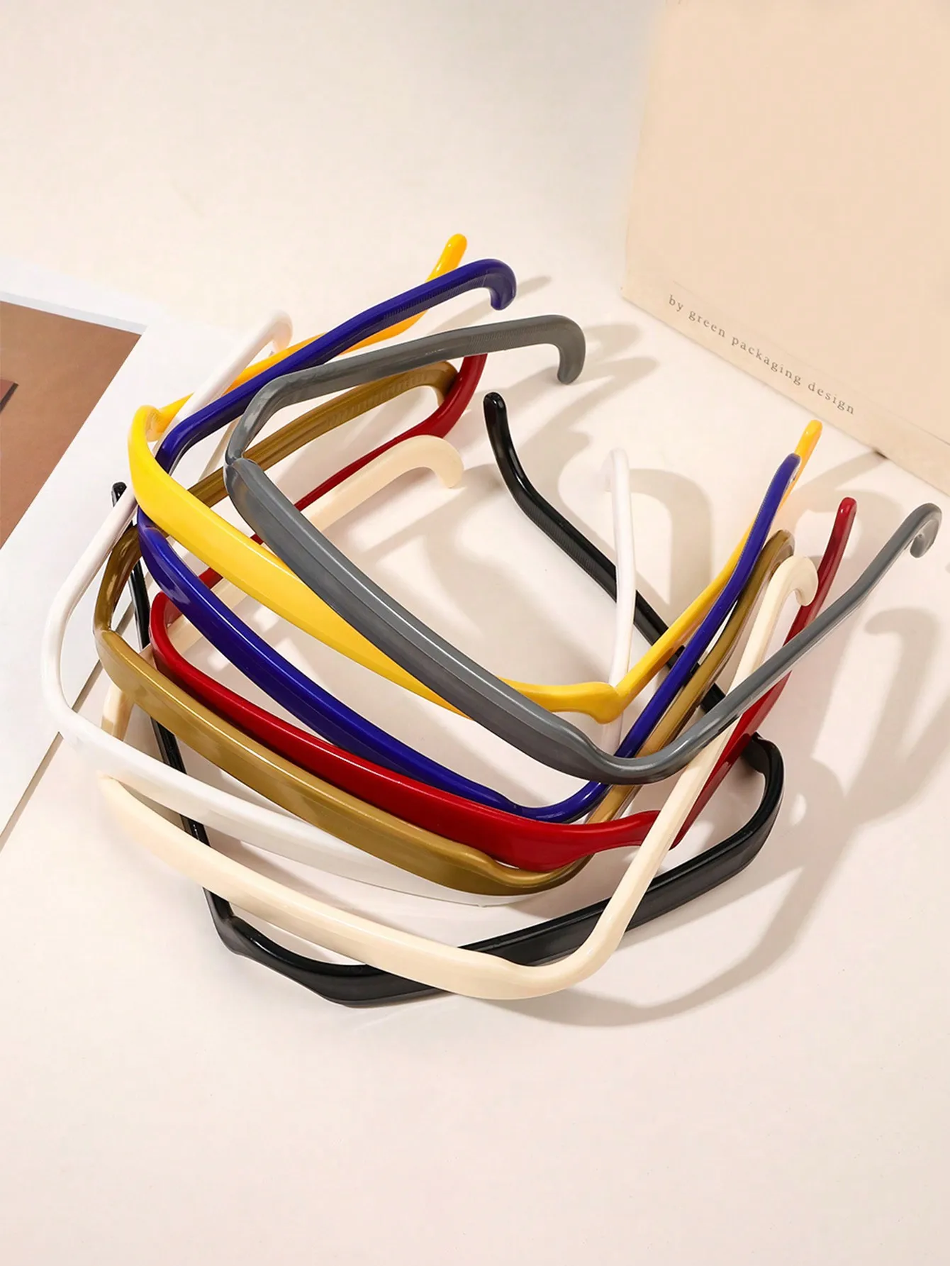 1 Pcs Minimalist Open Cuff Hair Hoop Matte No‑Slip U‑Shaped Headband Invisible Hollow Hair Band Women Hair Accessories