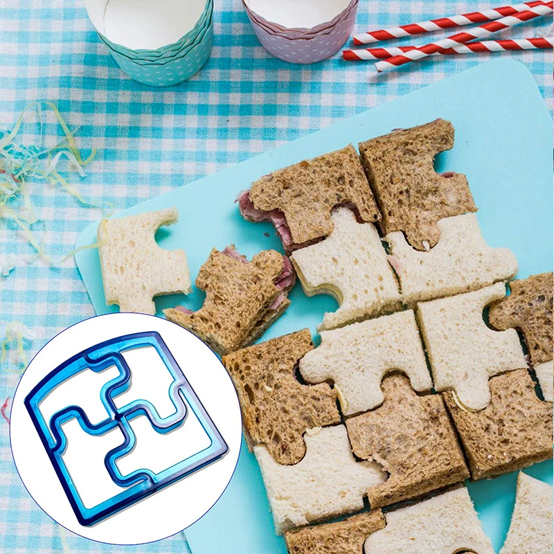 Sandwich-Ausstecher-Set für Kinder, Lebensmittel, Kekse, Brot, Formenbauer, Obst- und Gemüseformen, Schneidform, Backwerkzeuge für Kinder – Detail 12