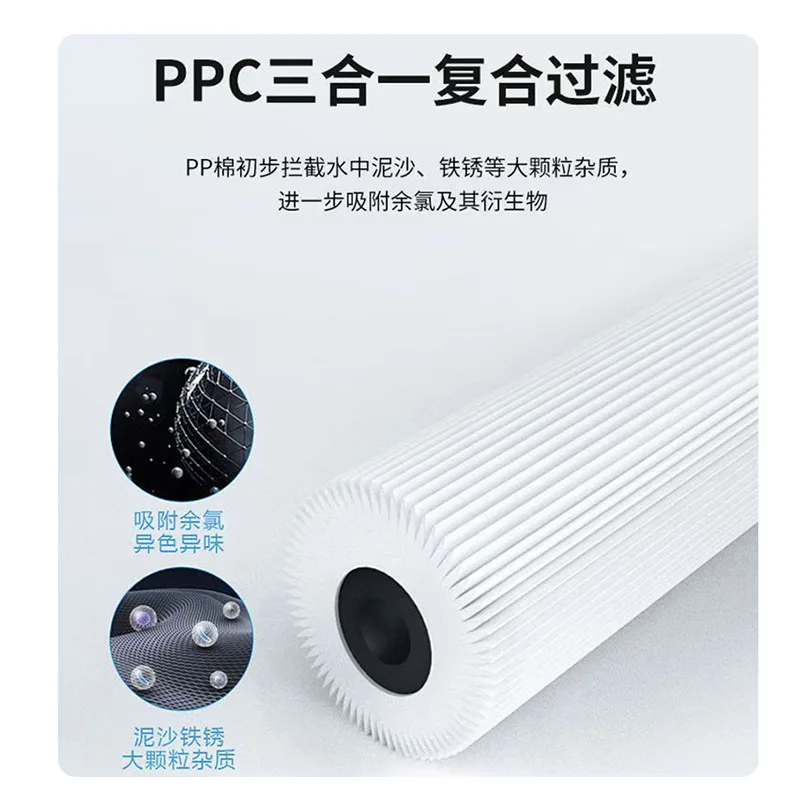 

Подходит для фильтрующего элемента очистителя воды SAT-3031/3032/3033/3035, очистителя воды, композитная мембрана RO из полипропилена