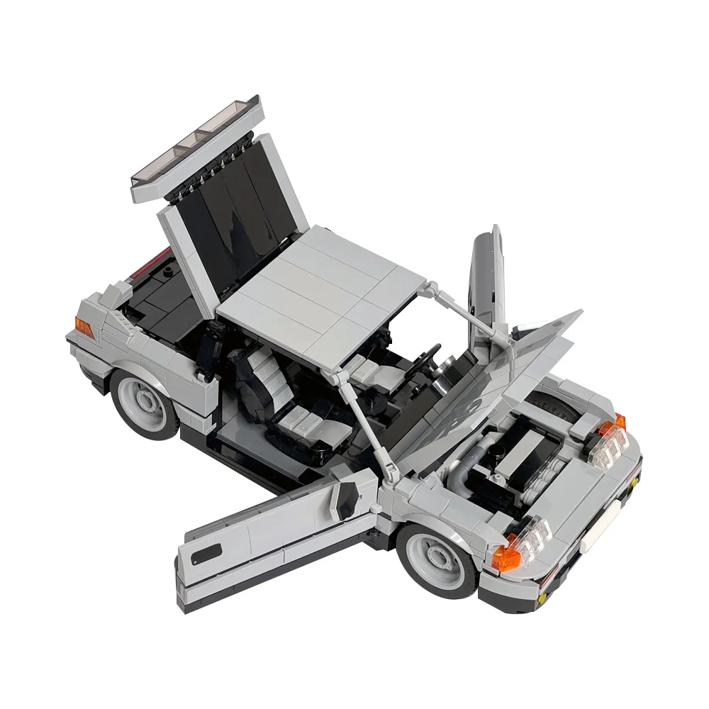 

Модель MOC Honda CR-X, строительные блоки, экономичный спортивный седан, европейский автомобиль, кирпичная игрушка, подарок для взрослых