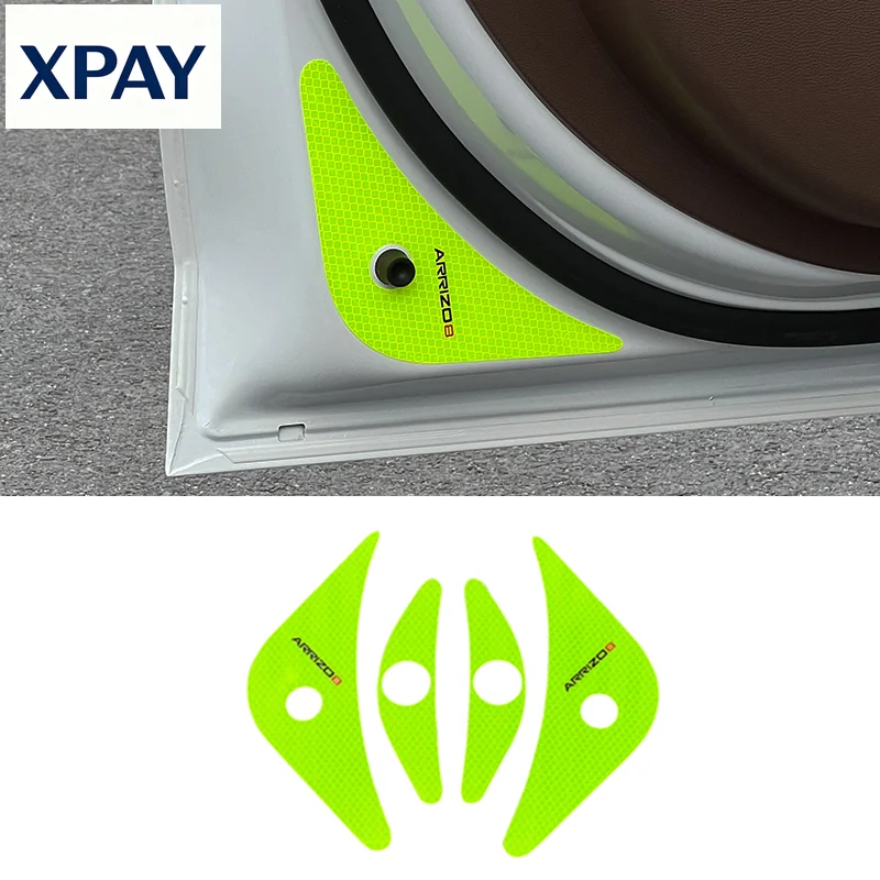 Door Reflective Sticker for Chery Arrizo 8 Luminous Door Opening for Collision Prevention Door Safety Warning Strip Decoration