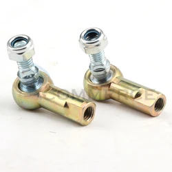 1Pair/2pcs M8-M8 Tie Rod End Kits Ball Joint For China 47cc 49cc 50cc Electric MINI ATV Go Kart Karting Buggy Quads Bike parts