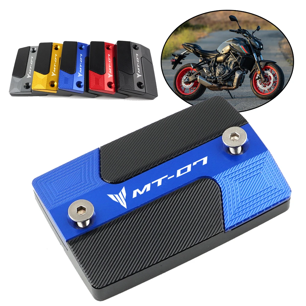 Für Yamaha MT-07 2014-2024 Motorrad CNC Vorderer Bremsflüssigkeitsbehälter-Deckel