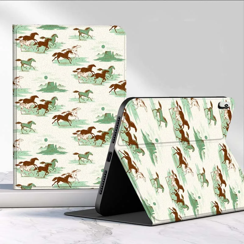 Horse Racing Design For Huawei MediaPad MatePad Pro Air 12 X T5 T10S M6 M5 C5e SE 11 11.5 10.4 Inch Tablet Case