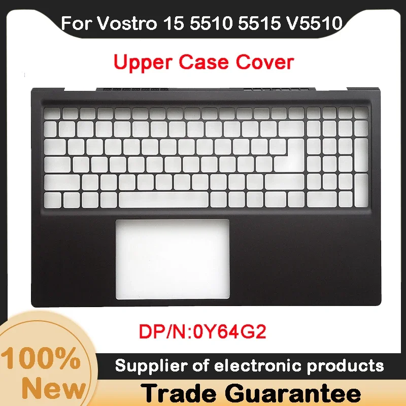 

New For DELL Vostro 15 5510 5515 V5510 V5515 0Y64G2 Y64G2 Upper Case Palmrest Cover C Shell