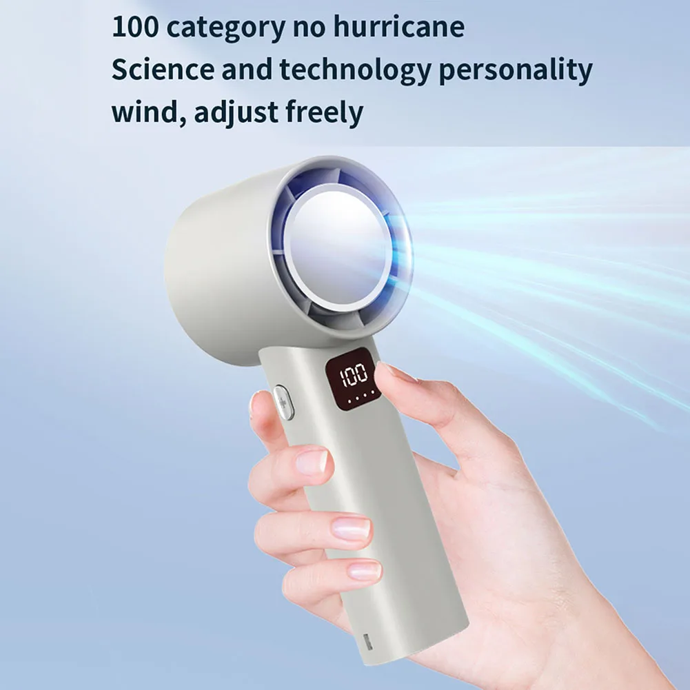 Ultra High-Speed Small Air Fan Powerful Cooling Fans USB Model Portable Mini Turbo Fan For Student Office Household Supplies