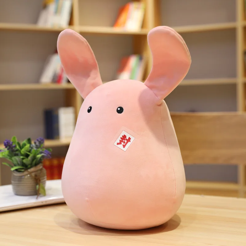 Cartoon Junior flower child gentleman plush toy soft rabbit pillow sofa decoration sleeping companion doll friend holiday gift