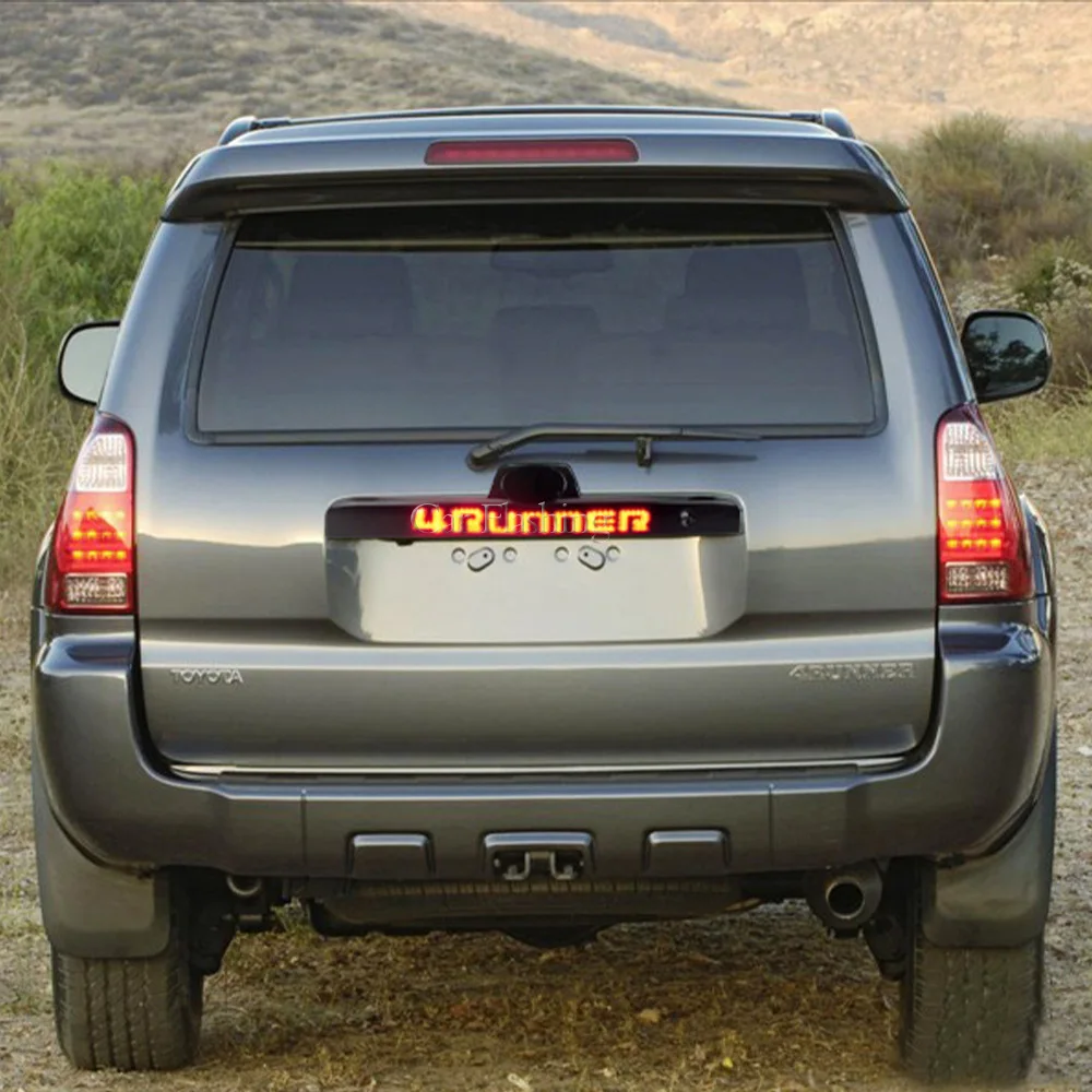 For Toyota 03-09 Superb 4 Runner license plate and tail light modification with LED license plate lights