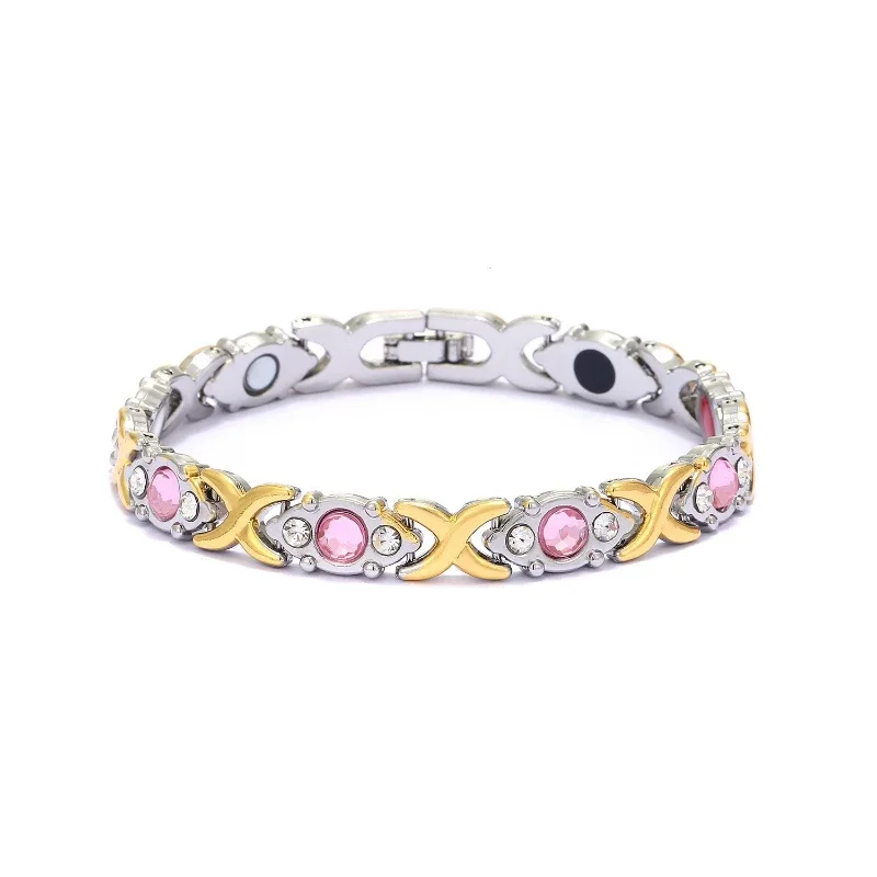 Energy Magnet Bracelets Environmentally Friendly Alloy Adjustable Women Light Luxury Bracelet Fashion Jewelry