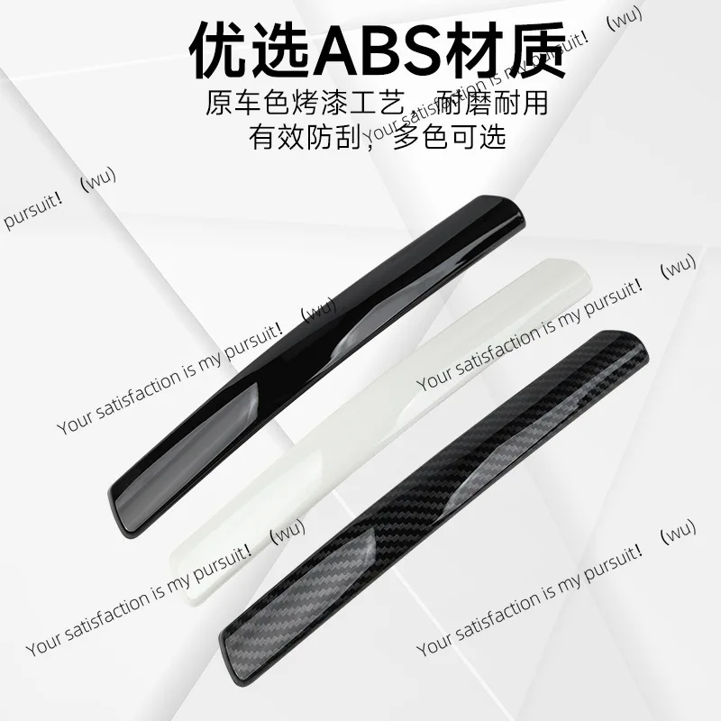 

Suitable for Tesla anti-collision strips, the new version of model3/y car rearview mirror scratch-proof decorative strips,