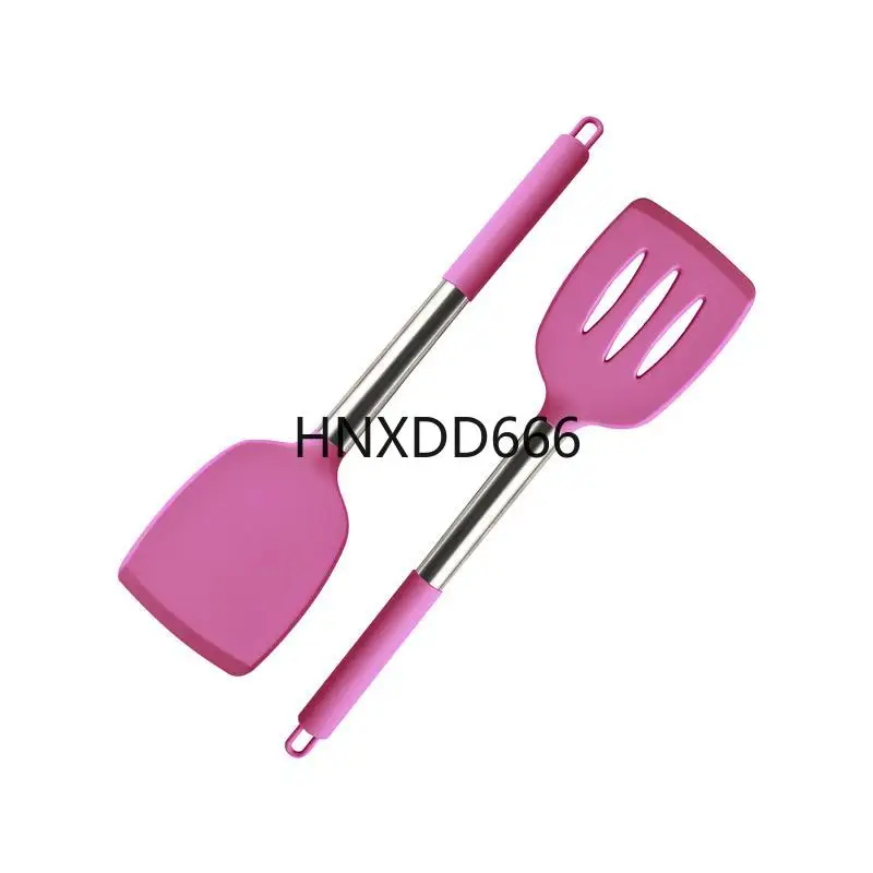 

Набор силиконовых токарных станков, термостойкие лопаточки из 2 штук для приготовления рыб, яиц и блинов (розовые)
