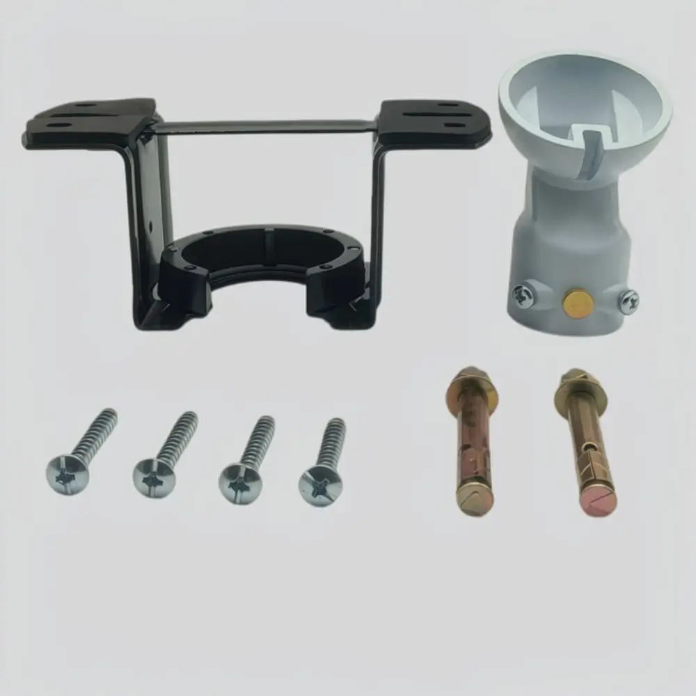 Durable Aluminum Ceiling Fan Slanted Mount Base Adjustable Hanger Bracket For Vaulted Ceiling Light Fixture Hardware