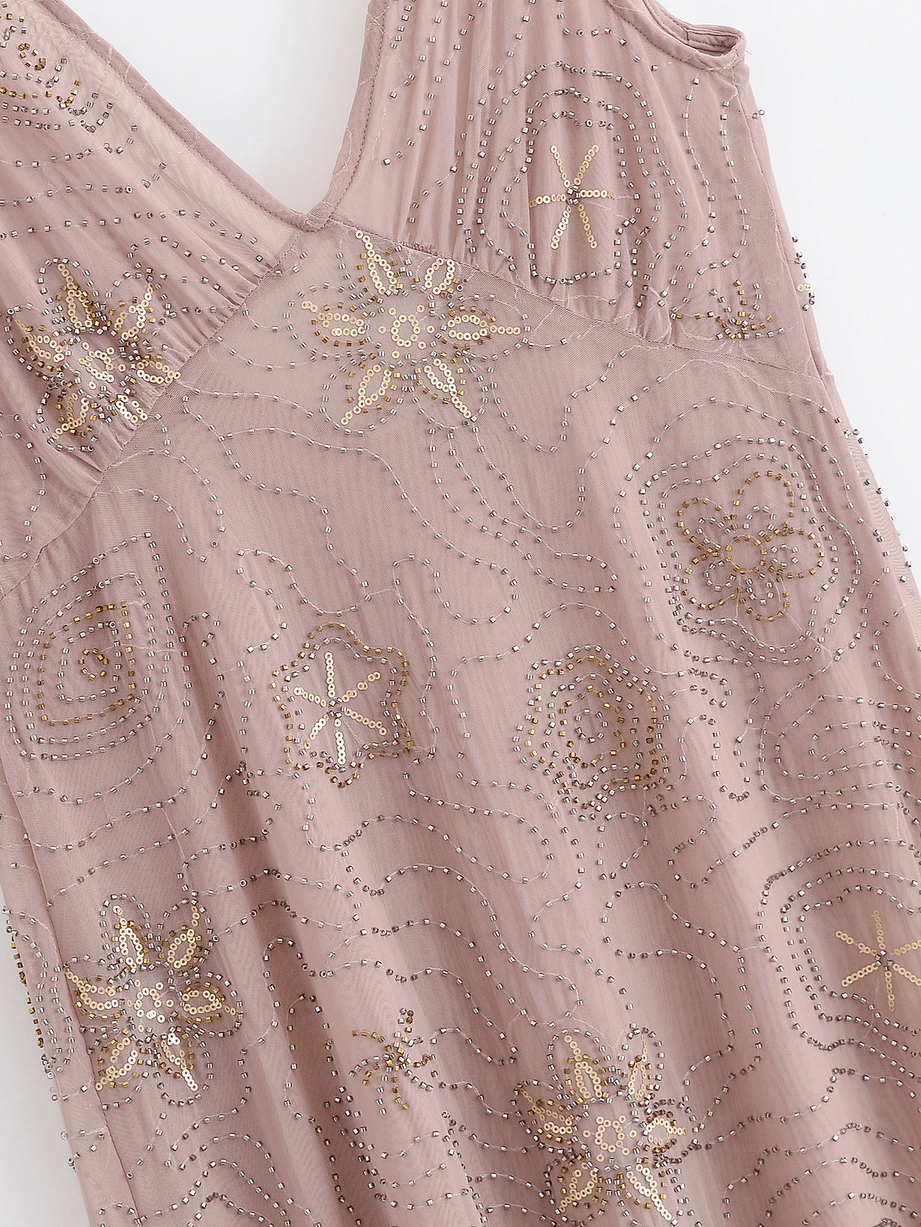 ชุดเดรสยาวปานกลางประดับลูกปัดเซ็กซี่สำหรับผู้หญิง KONDALA แบบเปิดหลัง สายเดี่ยว รุ่นใหม่ประจำปี 2025 แฟชั่นฤดูร้อนสำหรับวันหยุดพักผ่อนที่ชายหาด ชุดเดรสซีทรู