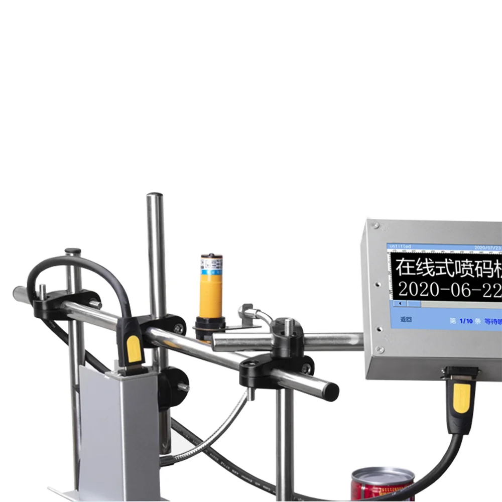 آلة الوسم بالليزر 20W-50W للزجاجة البلاستيكية طباعة ثاني أكسيد الكربون طابعة رقم التاريخ للزجاجة البلاستيكية