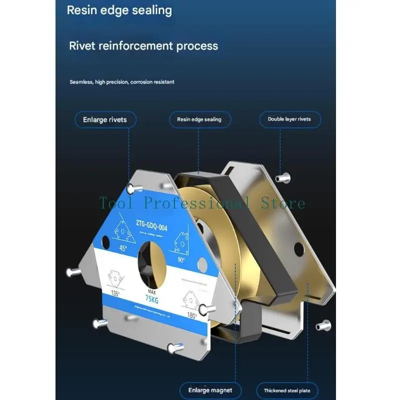 

57QF Strong Welding Clamp Welding Aid Positioner With Easy Operations For Quick Setups In Various Metalworking Tasks