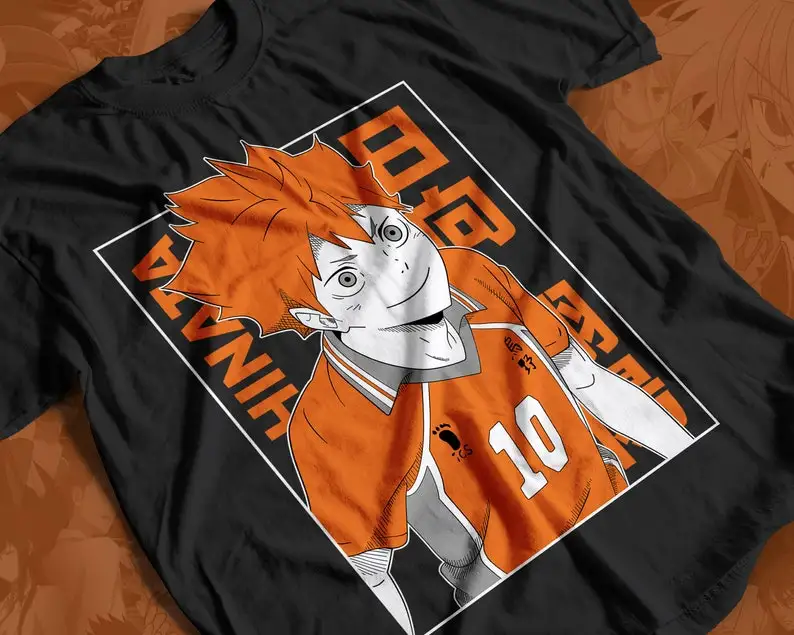 Shoyo Anime T-shirt Unisex, Haikyuu Anime  Lovers Shirt, Graphic Anime Tee