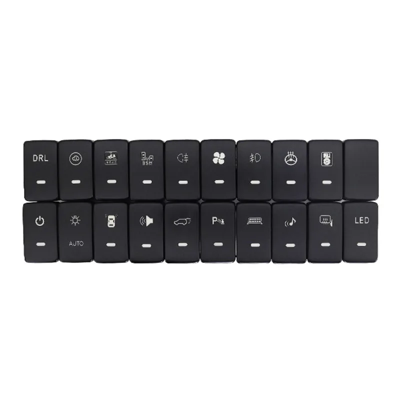 

1PC Fan Electronic Dog After Fog Light Rearview Mirror Folding Switch Button for Honda CR-V CRV 2007-2016 2008 2009 2010 2011