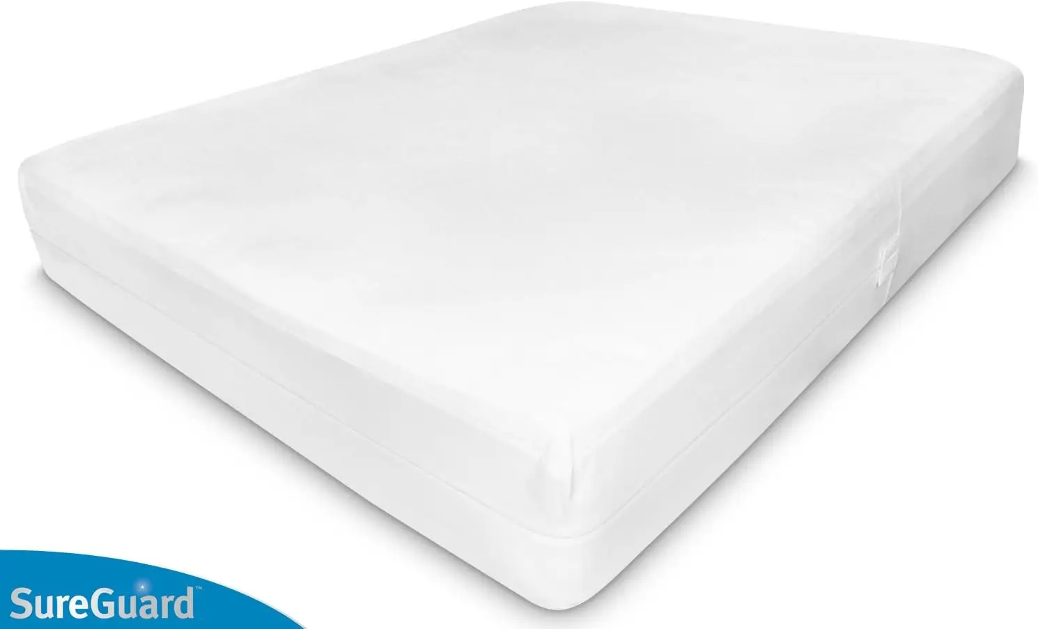 

Full Xl (13-16 In. Deep) Sureguard Mattress Encasement - 100% Waterproof, Bed Bug Proof, Hypoallergenic - Premium Zippered