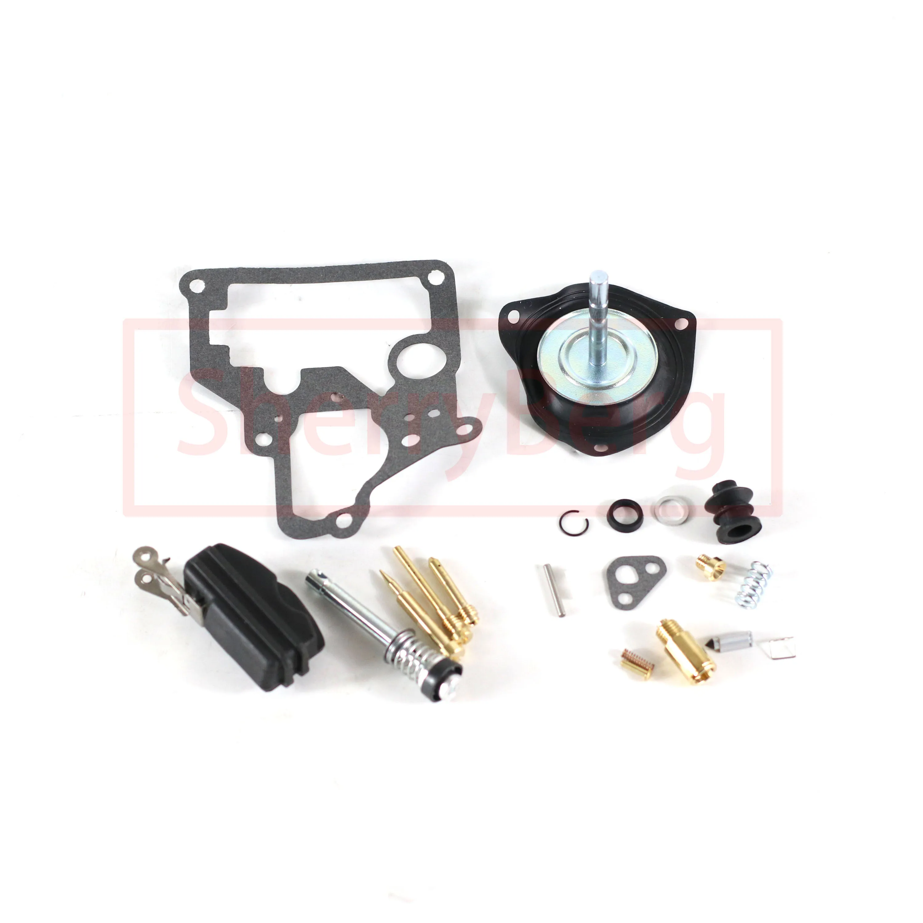 SherryBerg-Carburador para K21 K25 H20, kit de reparación de Carburador para carretilla elevadora NISSAN K 25 TCM LO2 16010-FU400