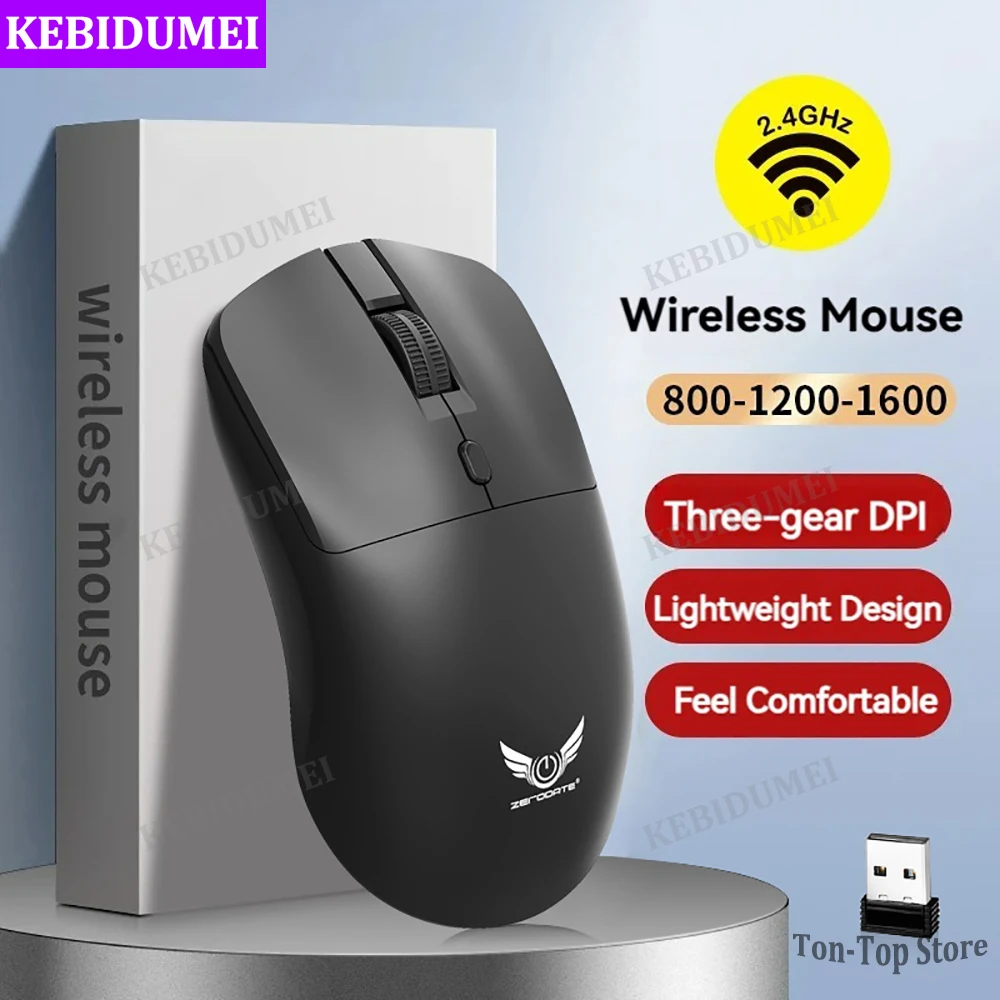 

2.4G Wireless Mouse Mouse Gaming Mouse Ergonomic Mouse Mice 800-1200-1600 DPI Mouse Rechargeable Mice for PC Laptop Macbook Pro