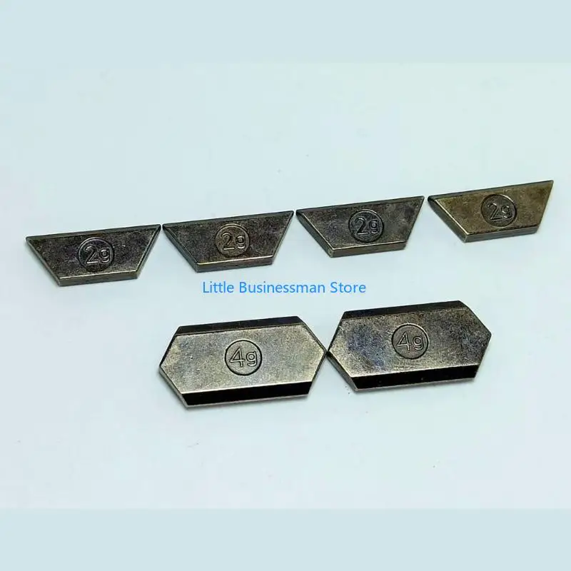 Desktop-Maussteuerungs-Tuning-Set mit Metallgewichten, Sechs-Gewicht-Balance-Zubehör für den Gaming-Einsatz, Büroroutinen und – Detail 3