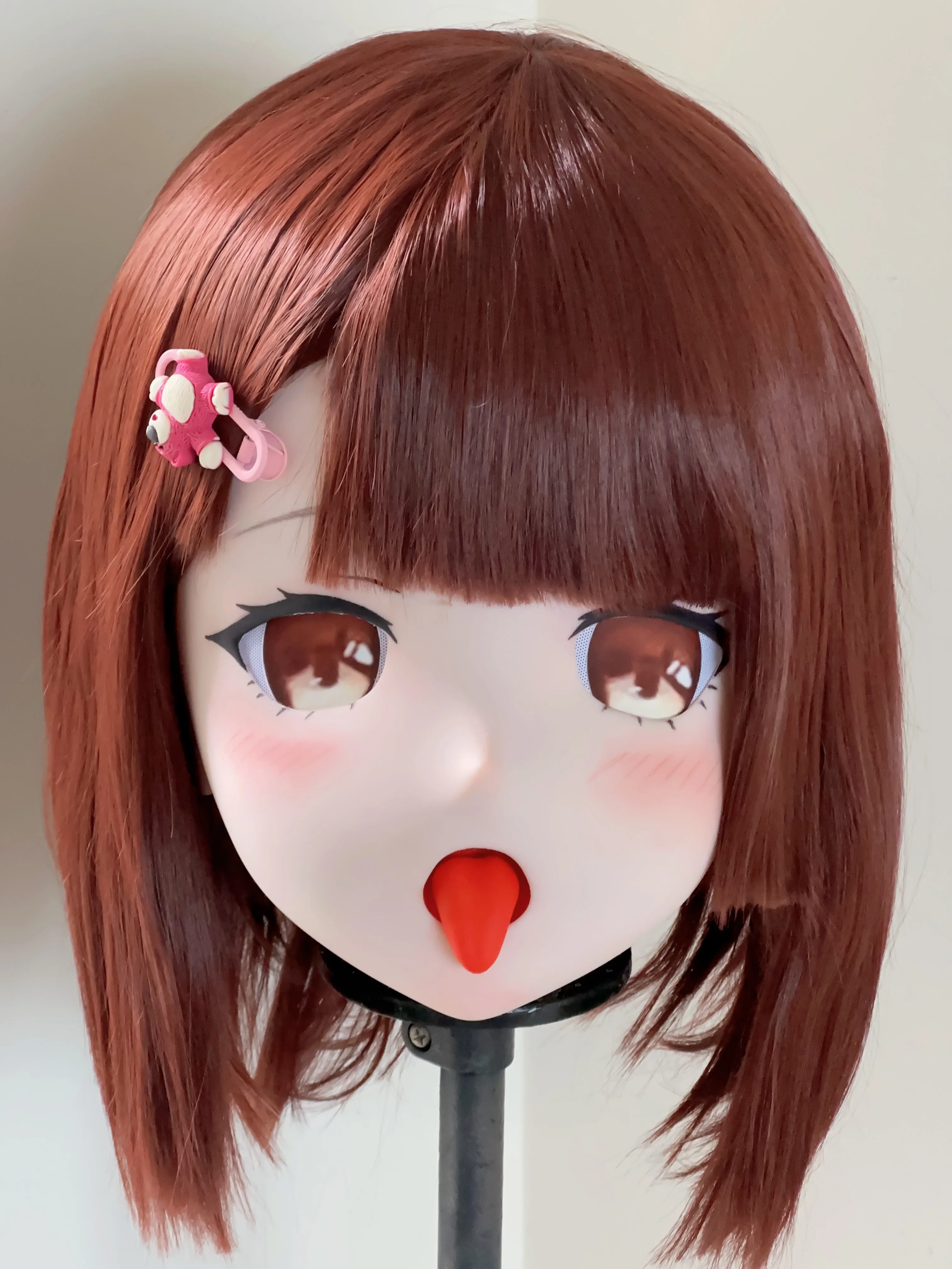 

(XYQ20)Customize Full Head Quality Handmade Female/Girl Japanese Anime Cartoon Character Kig Cosplay Kigurumi Mask