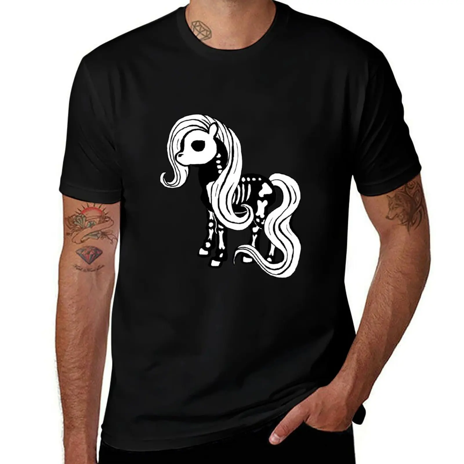 

Anatomy Beastie: My Little Skeleton Pony T-Shirt anime figures plus size clothes mens cotton t shirts