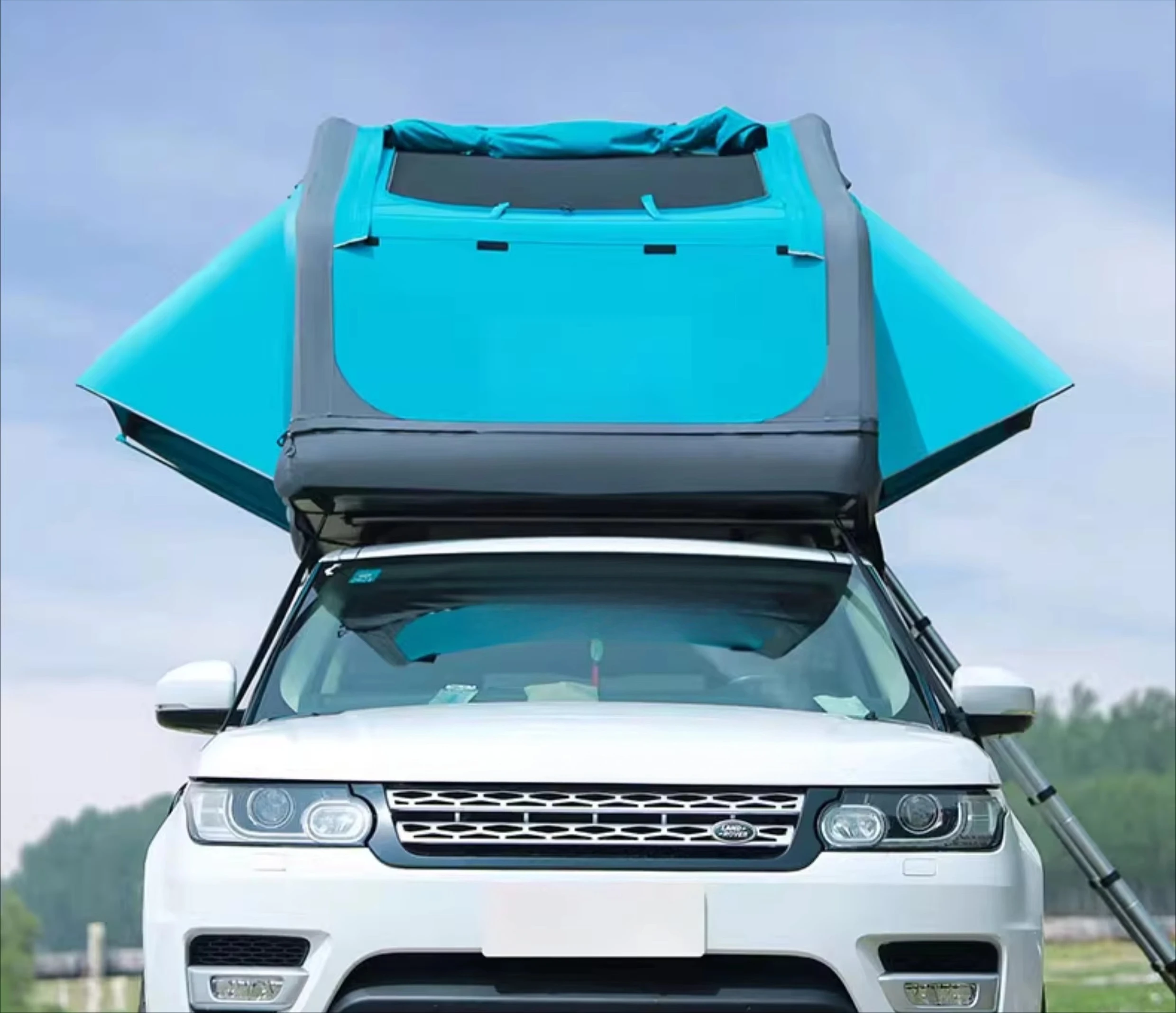 Portable Inflatable  Off-road Roof Tent for Outdoor Camping Travel Oxford Fabric Water Tent